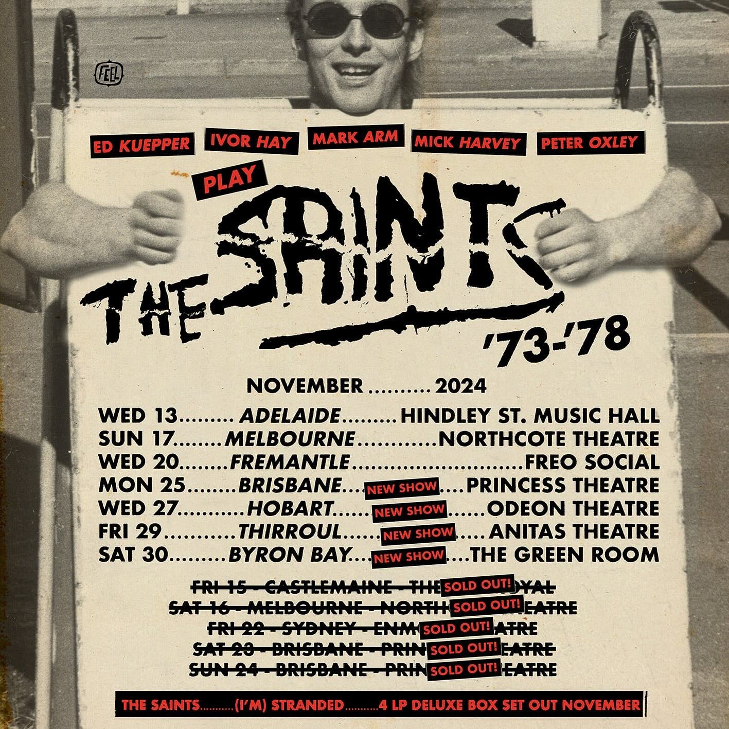 The Saints Tour Poster 2025